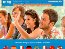 Tablet Screenshot of languagetrainersbrasil.com.br